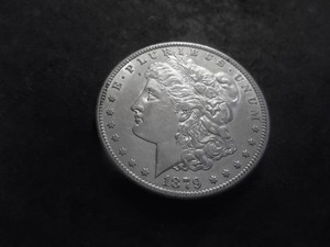 1879 S Morgan Silver Dollar Reverse Of 1879