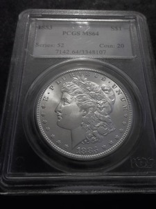 1883  Morgan Silver Dollar
