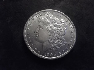1896 Morgan Silver Dollar