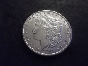 1897 Morgan Silver Dollar