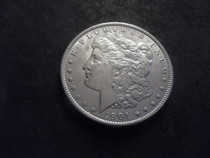 1901 Morgan Silver Dollar