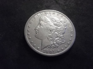 1901 S Morgan Silver Dollar