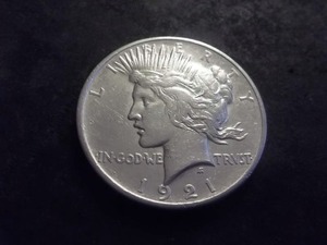 1921 Peace Silver Dollar High Relief