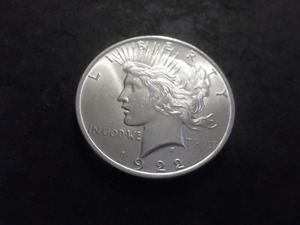 1922 Peace Silver Dollar