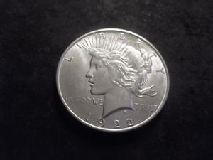 1922 D Peace Silver Dollar