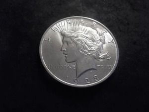 1923 Peace Silver Dollar