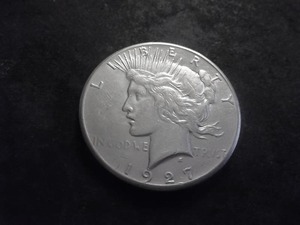 1927 Peace Silver Dollar