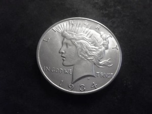 1934 D Peace Silver Dollar