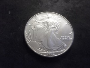 1994 Silver Eagle Dollar 1 Oz. 99.9 Fine MSFrom UNC Roll