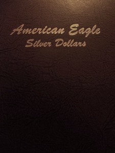 Dansco American Eagle Silver Dollar Album In Mint Condition New $60-$70 If You Can Find It. Hard To Find. 1986-1921