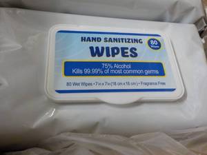 Case of 30 - 80 ct Hand Sanitizing ...