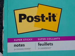 24 pack Post Its 3 x 3...