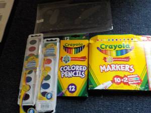 Pencil case, Water Colors and more...