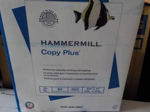 2500 Sheets Hammermill Copy Plus 8 ...
