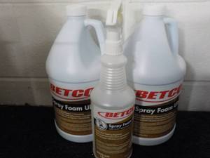 2 Gallon Jugs BETCO Spray Foam Ultr...