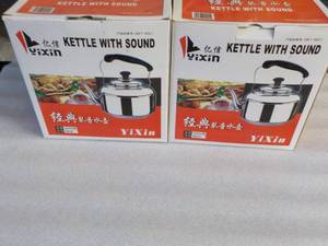 2 YIXIN Stainless Kettles with Soun...
