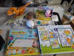 Dinosaurs, Play Doh and more...