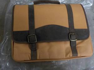 5 Canvas Leather Bags with Shoulder...