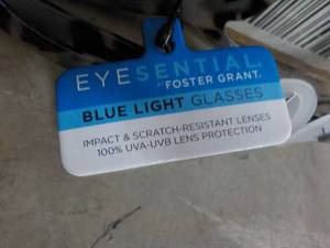 20 Eye Sentail Foster Grant Blue Li...