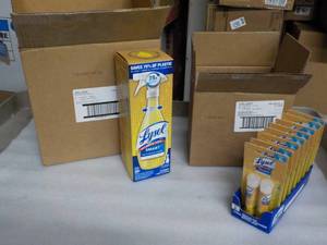 6 Lysol Smart Spray Bottles and 32 ...