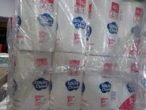 48 Rolls White Cloud Ultra 3 Ply To...