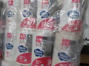 48 Rolls White Cloud Ultra 3 Ply To...