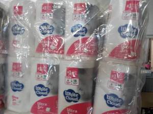 48 Rolls White Cloud Ultra 3 Ply To...