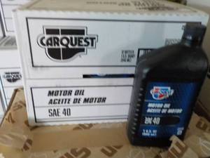 Case of 12 qt Bottles Carquest Moto...