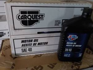 Case of 12 qt Bottles Carquest Moto...