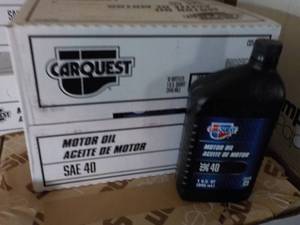 Case of 12 qt Bottles Carquest Moto...