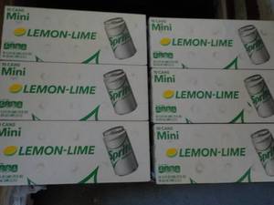 6 - 10 Packs Sprite Lemon Lime Mini...