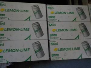6 - 10 Packs Sprite Lemon Lime Mini...