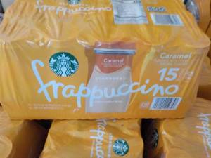 15 Pack Starbucks Frappuccino Caram...