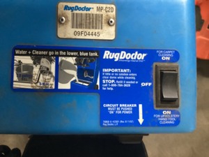 lot 31 image: RugDoctor MightyPro
