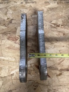 lot 41 image: Custom cut tow hooks