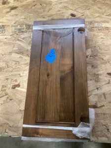 lot 40 image: 4 Alder Cabinet Doors