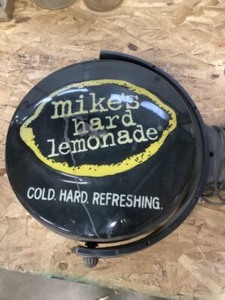 lot 43 image: Mikes Hard Lemonade Sign