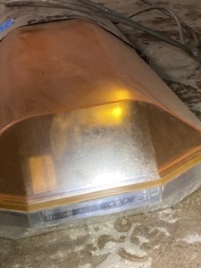 lot 65 image: Vintage Code 3 MX7000 strobe emergency light bar
