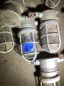 lot 57 image: Explosion proof lights