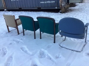 lot 66 image: Lot of 4 Misc Chairs