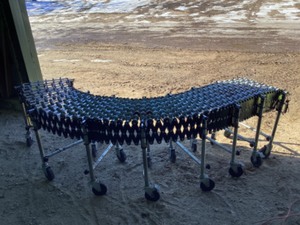 lot 67 image: 24 Wide Portable, Flexible and Expandable Conveyer