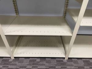 30 Feet of Bolt-Less Adjustable Commercial Shelving