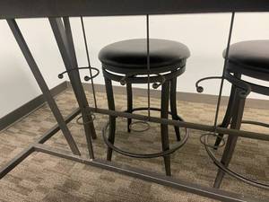 Bar Table with Stools