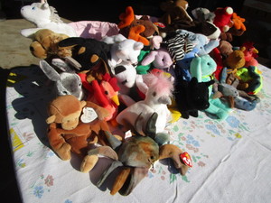lot 73 image: Ty Beanies