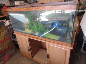 lot 17 image: Aquarium & Stand