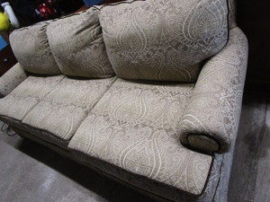 lot 22 image: Three Cushion Sofa