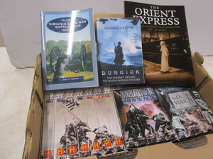 lot 92 image: VHS & Books - WWII