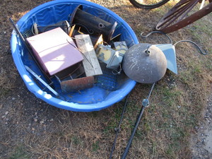 lot 130 image: Bird Feeders, Shepherd Hooks