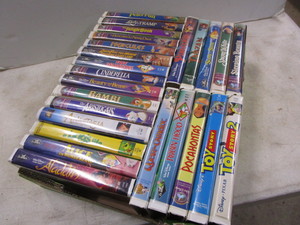 lot 98 image: Childrens VHS