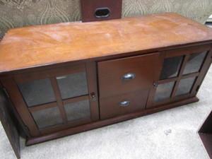 lot 153 image: Television & Stand